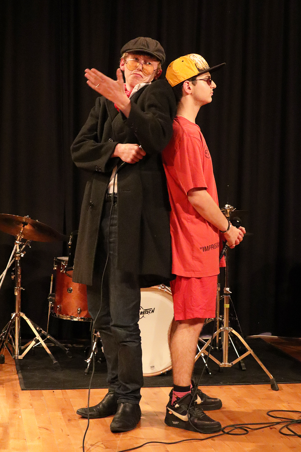 Max and Ryan, the competition winners